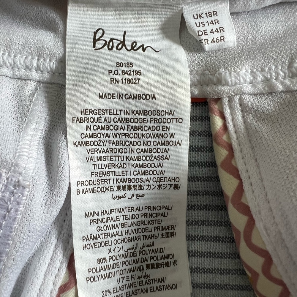 Boden Multicolor Patterned One-Piece Swimsuit - image 4